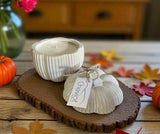 Pumpkin and Acorn Candle Jars