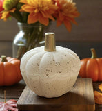 White with Gold Fleck Pumpkin
