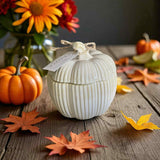 Pumpkin and Acorn Candle Jars