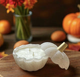 White with Gold Fleck Pumpkin