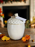Pumpkin and Acorn Candle Jars