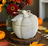 Pumpkin and Acorn Candle Jars