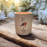 Robin Candle Jar