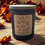 Frosted Autumn Candle Jars