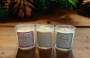 Christmas Votive set