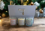 Christmas Votive set