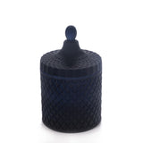 Navy 2 wick Candle Jar