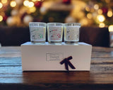 Christmas Votive set