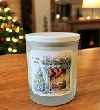 Personalised Christmas Candle